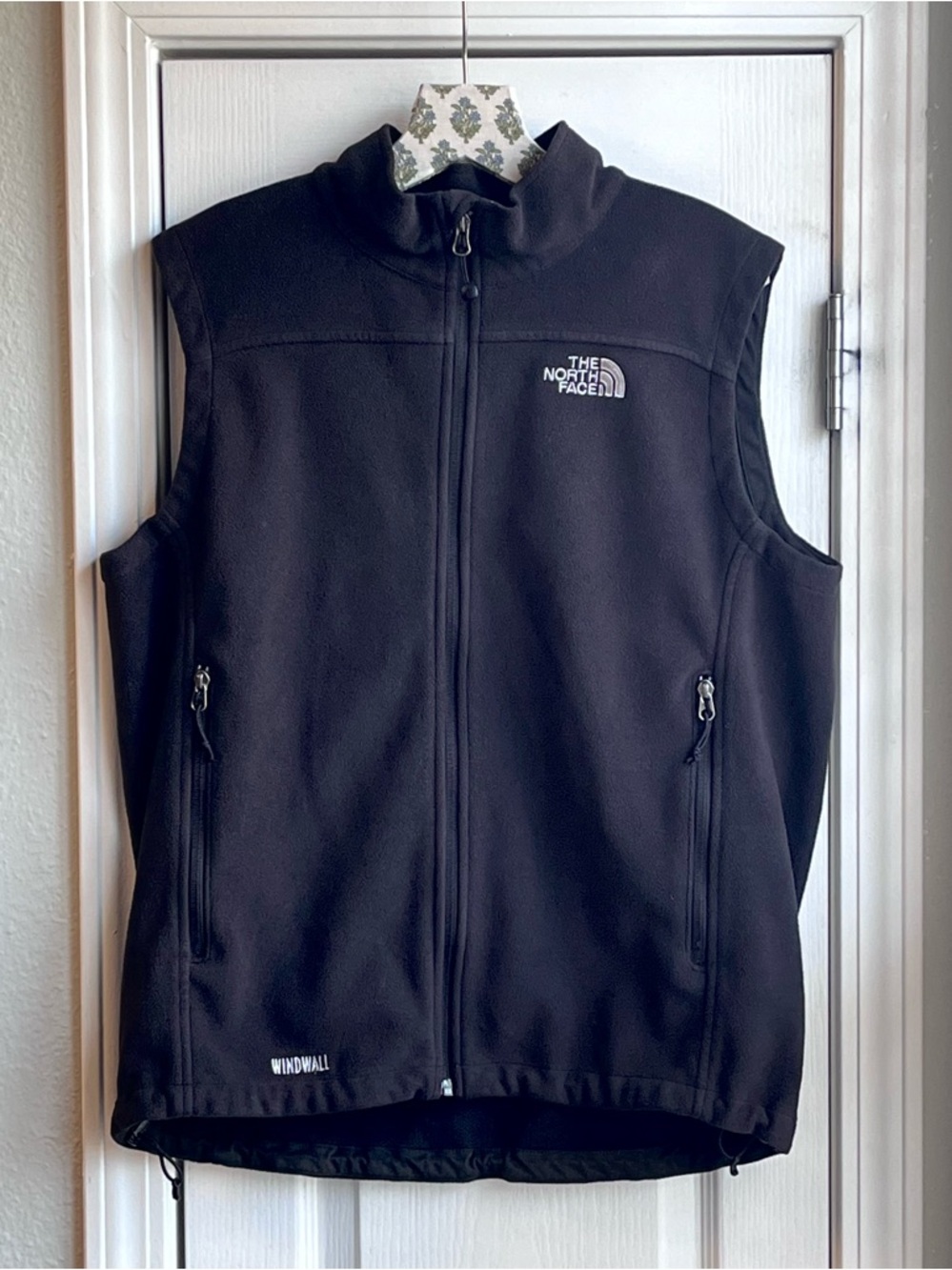 THE NORTH FACE Men’s WindWall Fleece Vest Fall 2008 Vintage Black Size M